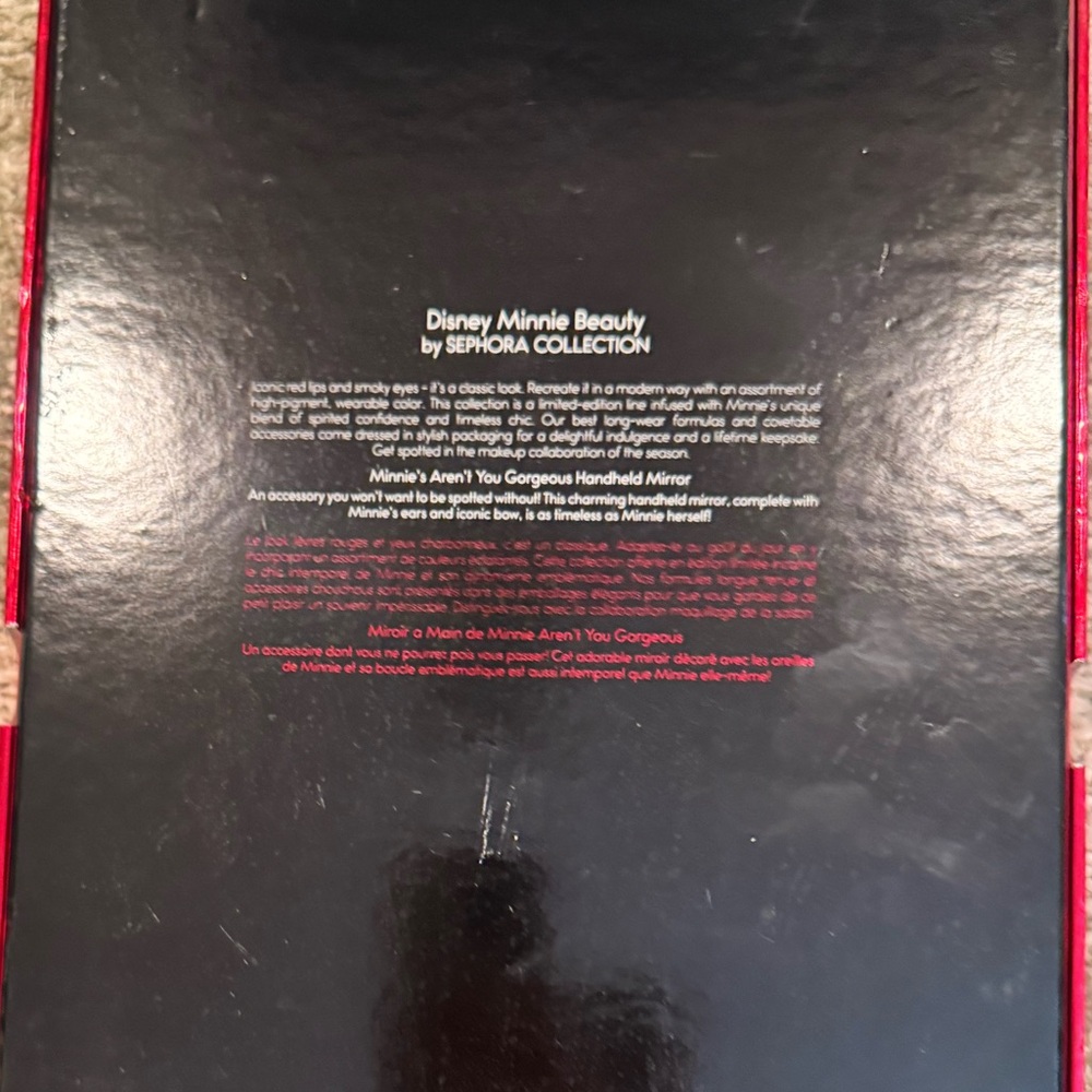 Minnie Mouse Sephora Mirror Gold Handheld Disney - Picture 7 of 7